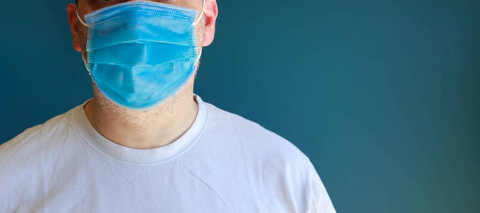 流感 新型冠状病毒 面对 污染 医学 瓷器 流行病 肖像