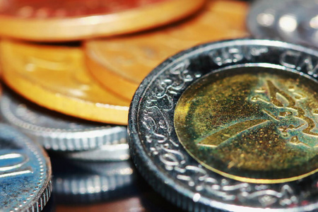 欧洲 古老的 财富 硬币 金融 制裁 通货膨胀 英镑 氧化物