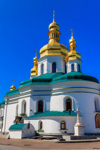 朝圣 观光 城市 教堂 首都 乌克兰语 大教堂 古老的 建筑学