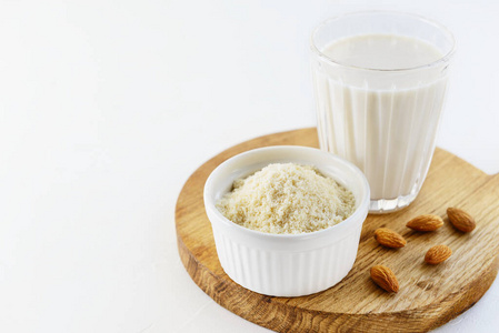 桌子 健康 勺子 面粉 营养 素食主义者 复制空间 牛奶