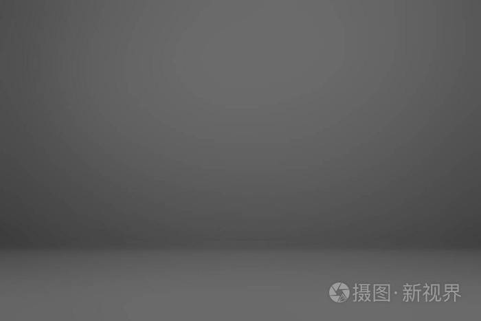 抽象奢华的深灰色和黑色渐变色带边框黑色渐晕背景工作室背景可用于