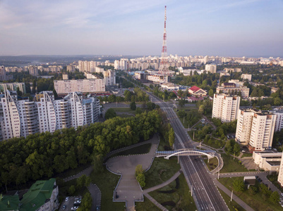 早晨 天空 商业 城市 建筑 外部 交通 街道 运输 中心