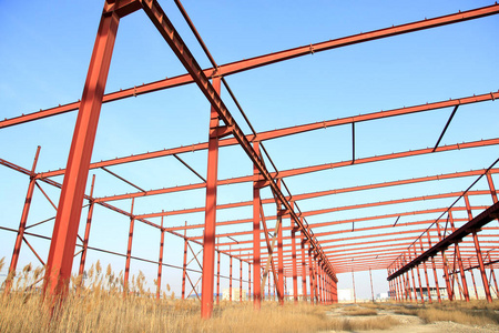 商业 力量 工程 行业 场景 建筑学 天空 建造 安全 金属