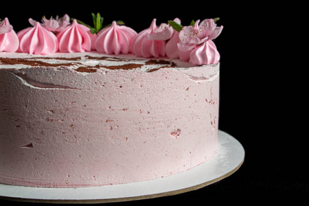 甜的 美味的 烹饪 生日 覆盆子 盘子 粉红色 假日 自制