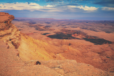夏天 美丽的 旅行 砂岩 地标 日落 自然 以色列 黎明
