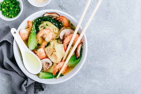 筷子 美食家 洋葱 馄饨 复制空间 泰语 特写镜头 海鲜