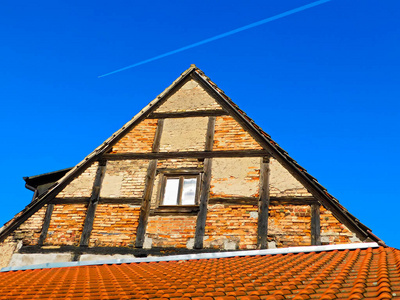 窗口 圣殿骑士 勃兰登堡 屋顶 建筑学 状态 德国 山墙