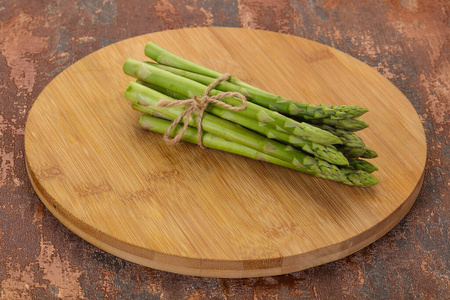 捆绑 美食家 芦笋 素食主义者 准备 食物 特写镜头 季节