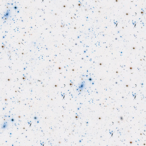 Galaxy fabric seamless pattern. Blue abstract 