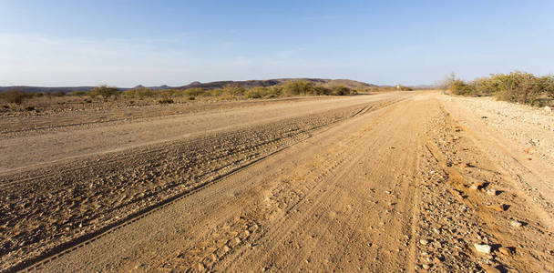 荒野 烤干 干旱 自然 风景 非洲 沙丘 旅行 天空 纳米比亚