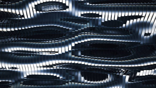 金属 技术 塑料 波动 三维 抽象 致使 插图 软的 奢侈