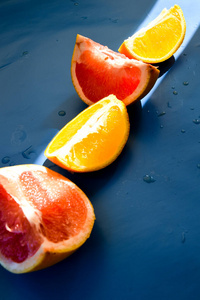 素食主义者 果汁 美味的 饮食 葡萄柚 食物 橘子 切片