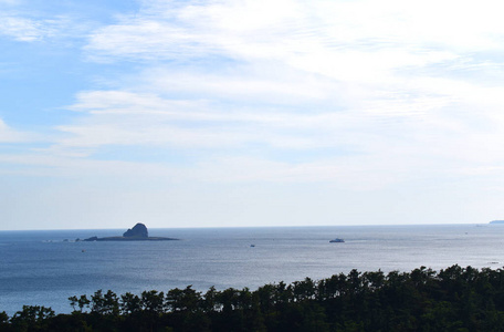 夏天 放松 海滩 挪威 岩石 波动 旅行 早晨 风景 旅游业