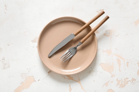 厨房用具 瓷器 桌子 简单的 盘子 晚餐 颜色 食物 餐具