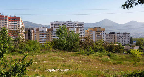 公寓 多层 建筑学 建设 工作 城市景观 住宿 真实的 街道