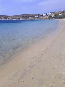 假期 海洋 风景 海岸 天空 绿松石 希腊 海滨 纳克索斯