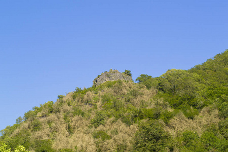 全景图 森林 夏天 小山 自然 公园 天空 岩石 旅行 全景