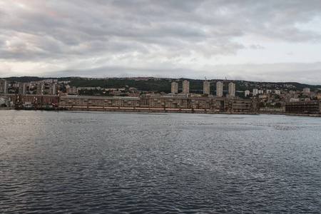 海岸线 科斯塔 岩石 天空 绿松石 海景 海洋 建筑学 里耶卡