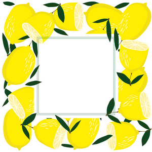 背景柠檬卡.新鲜水果维生素照片