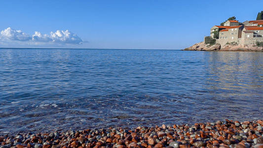 海滩 欧洲 岩石 海洋 夏天 旅游业 假期 全景图 旅行