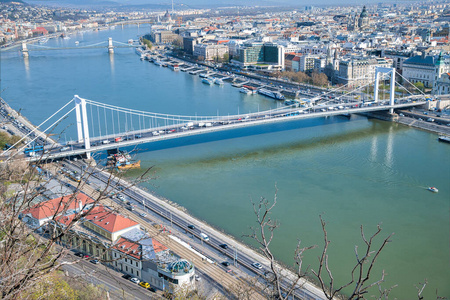 首都 全景 全景图 早晨 城市 布达 匈牙利 教堂 观光