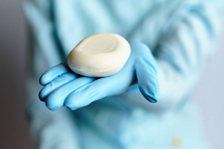 特写镜头 乳胶 制服 专业人员 手套 肥皂 帮助 护士 保护