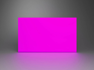 带讲台和抽象背景的抽象最小场景。几何形状。粉红色粉彩场景。