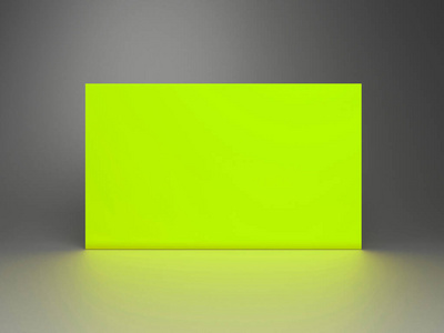 霓虹绿底色,景致,霓虹绿色调心境色调,荧光灯.3d渲染墙纸工作室集照片