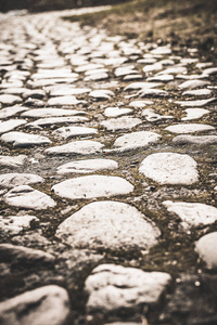 自然 路面 古董 古老的 材料 街道 岩石 特写镜头 卵石