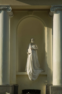 美女 纪念碑 肖像 古董 大理石 美丽的 建筑学 罗马人