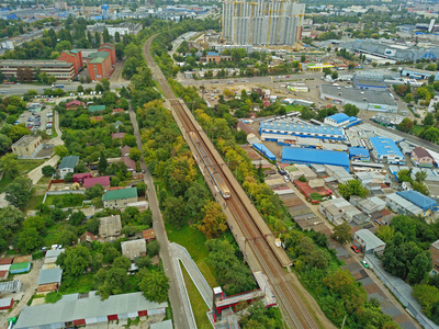 城市景观 城市 全景图 场景 建筑 高的 天线 天际线 街道