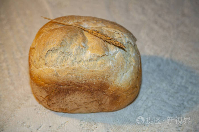 面粉 面包 食物 营养 地壳 粮食 烘烤 自制 温暖的 美味的