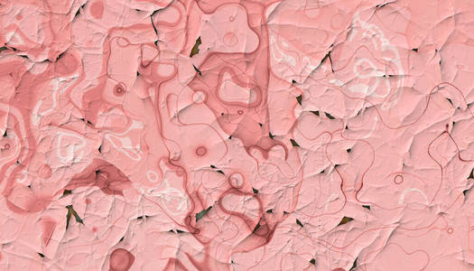 波动 纸张 重叠 粉红色 曲线 油漆 插图 纹理 建筑学