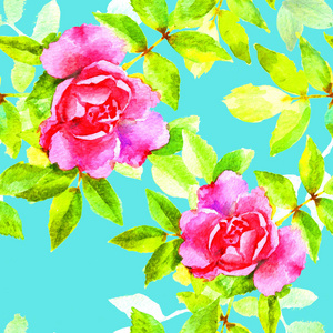 织物 花的 花园 形象 纹理 艺术 浪漫的 植物区系 绘画