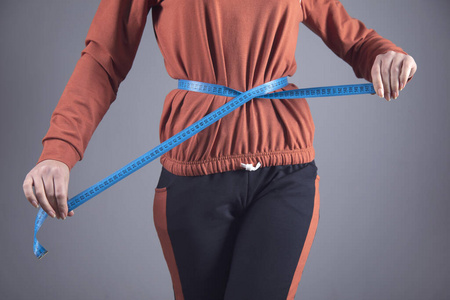 运动 测量 女人 腹部 饮食 身体 内衣 节食 损失 照顾