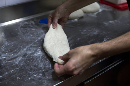 面包 自制 面包师 面粉 制服 面包店 餐厅 厨房 制作