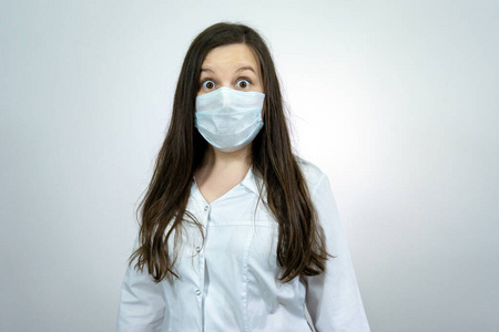 医学 危险 流感 肖像 面对 感染 预防 白种人 外科医生