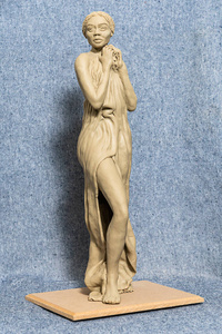 性格 可爱的 雕塑 雕像 演播室 文化 美女 姿势 古董