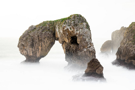 海岸 悬崖 美丽的 风景 自然 西班牙 地中海 旅行 海湾