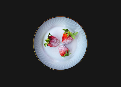 美食学 美味的 甜的 美食家 草莓 浆果 盘子 复制空间