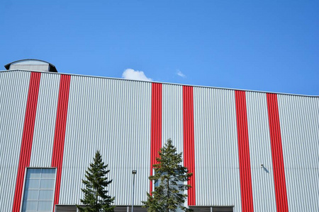 公司 工厂 特写镜头 屋顶 电镀 材料 货物 行业 工作场所