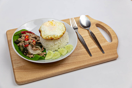 大米 美味的 鸡蛋 盘子 享受 烤的 西芹 咖喱 脆的 午餐