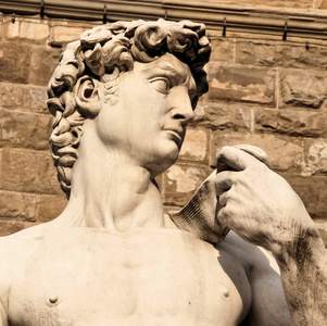人类 雕刻 好的 大卫 古董 肌肉 面对 托斯卡纳 美丽的