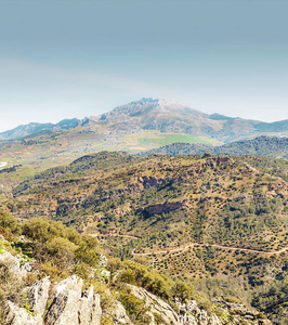 地中海 旅游业 风景 生态系统 西班牙 腐蚀 乡村 美丽的