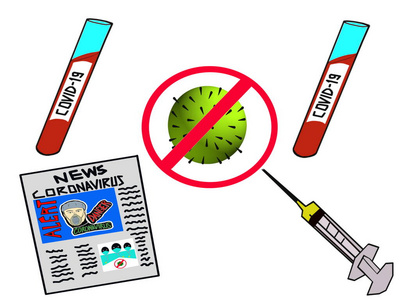 流感 抗生素 感染 新型冠状病毒 治愈 新闻 报纸 科学