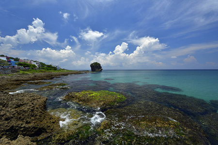 天空 海洋 旅行 岩石 天堂 波动 海滩 海岸 假期 太阳