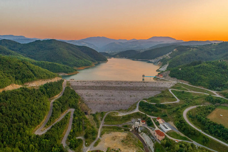 旅游业 假期 自然 水坝 风景 地标 旅行 天线 公园 全景