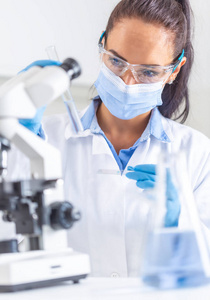 药剂师 病毒 医学 发现 化学家 女人 实验室 创新 生物学