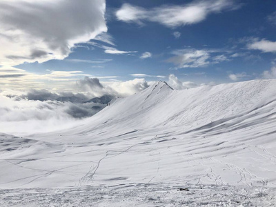 放松 自然 滑冰 旅游 格鲁吉亚 滑雪 冬天 旅行