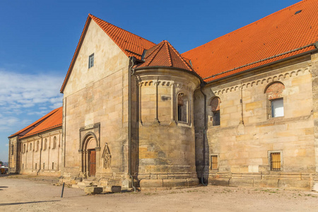 德国 旅游业 外部 天空 城市 教堂 罗马式 历史的 埃尔福特